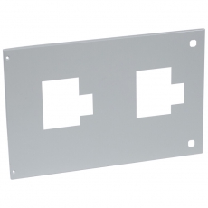 Металлическая лицевая панель - XL3 4000 - для 2 DPX 250 съёмного исполнения - для АВР с моторными приводами | 021291 | Legrand