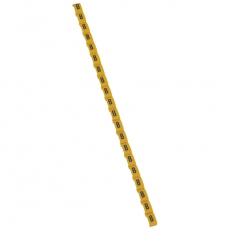 Маркер Duplix - чёрная маркировка на желтом фоне - заглавная буква B | 038411 | Legrand