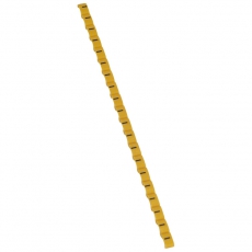 Маркер Duplix - чёрная маркировка на желтом фоне - условное обозначение - минус | 038443 | Legrand