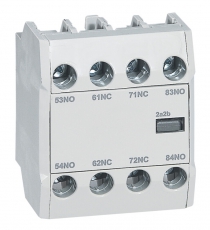 CTX3 Фронтальные вспомогательные контакты 1НО3НЗ | 416856 | Legrand