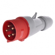 Прямая вилка - P17 Tempra Pro - IP 44 - 380/415 В~ - 32 A - 3К+Н+З | 555239 | Legrand