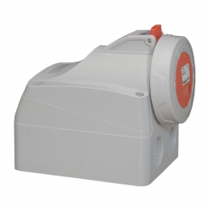 Розетка накладная - P17 Tempra Pro - IP 66/67 - 380/415 В~ - 16 A - 3К+Н+З | 555359 | Legrand