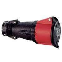 Мобильная розетка Hypra - IP 44 - 3К+З - 63 А - резина | 053893 | Legrand