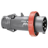 Прямая вилка Hypra - IP 66/67-55 - 3К+Н+3 - 32 А - пластик | 053061 | Legrand