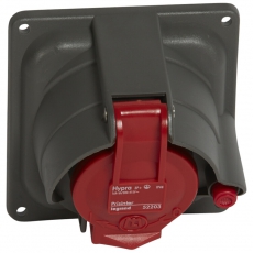 Встраиваемая розетка Hypra Prisinter - IP 44/55 - 3К+З - 16 А - пластик | 052203 | Legrand