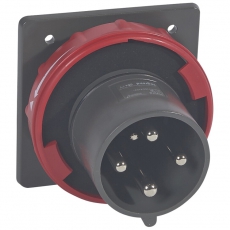 Встраиваемая вилка Hypra - IP 66/67-55 - 3К+3 - 63 А - пластик | 059477 | Legrand