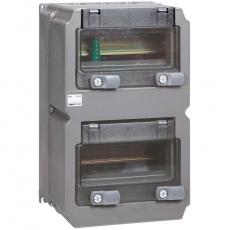 Сборный щиток Hypra - с 2 окошками - с рейкой DIN - 370x230x181 мм | 059849 | Legrand