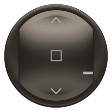 Панель лицевая Celiane для Умн. проводн./беспроводн. выкл. рольставней графит Netatmo | 064839 | Legrand