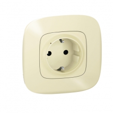 Розетка умная с/з Valena Allure 16А 230В сл. кость Netatmo | 752694 | Legrand