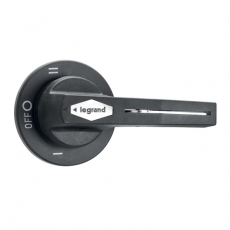 Выносная поворотная рукоятка - IP 65 - для DCX-M от 200 до 400 А - чёрная | 431141 | Legrand