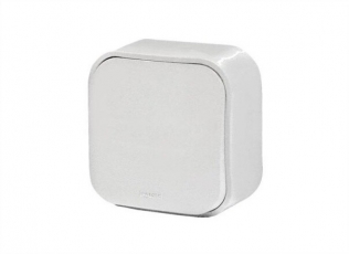 Quteo Белый Выключатель 1-клавишный 10А | 782200 | Legrand