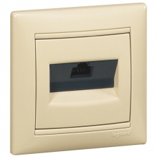 Valena Сл. кость Розетка комп(RJ45) 1-ая 6 кат UTP | 774146 | Legrand