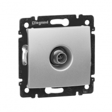 Valena Алюминий Розетка TV единственная 1,5 дБ | 770129 | Legrand