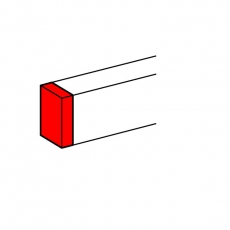 Заглушка торцевая для к/к 80*35/50 DLP | 010722 | Legrand