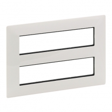 Valena LIFE Белая Рамка для модульных устройств Mosaic 2x4x2 модуля | 752146 | Legrand