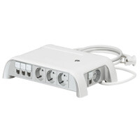 Розеточный блок 7x2К+З Н.Ст.+Ком. 7 Портов | 653575 | Legrand