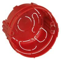 Встраиваемая коробка Batibox - одноместная - для кирпичных стен - круглая - диаметр 67 мм - глубина 40 мм - без винтов | 080109 | Legrand