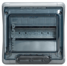 Щиток Plexo - IP 65 - IK 09 - 1 ряд - 40 А - 8 модулей | 601978 | Legrand