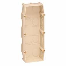 Mosaic Коробка Superbox 3 поста, глубина 40мм | 089127 | Legrand