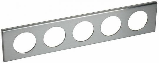 Celiane Фактурная Сталь Рамка 5-я (2+2+2+2+2 мод) | 069110 | Legrand