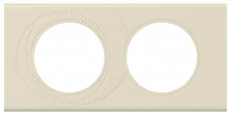 Celiane Кожа Макиато Рамка 2-я (2+2 мод) | 069432 | Legrand