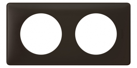 Celiane Перкаль Черная Рамка 2-я (2+2 мод) | 066742 | Legrand