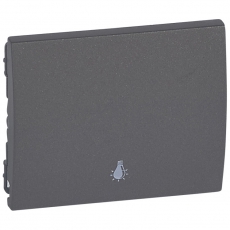 Galea Life Темная Бронза Клавиша простая с пиктограммой ''лампа'' | 771244 | Legrand