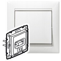 Valena Белый Розетка HD15+Jack 3,5 | 770082 | Legrand