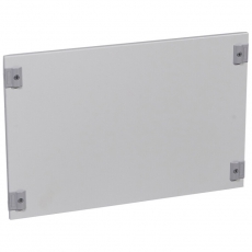 Сплошная металлическая лицевая панель с замком на 1/4 оборота XL3 800/4000 - высота 400 мм - 24 модуля | 020845 | Legrand