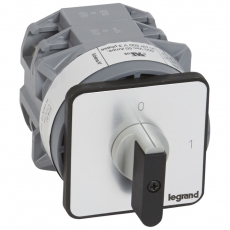 Выключатель - положение вкл/откл - PR 40 - 4П - 4 контакта - крепление на дверце | 027423 | Legrand