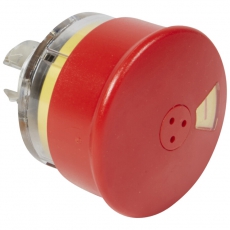 Кнопка с грибовидным толкателем ? 54 - Osmoz - ''Тяни-толкай'' 0 - I - авар. откл. - без подсв. - IP 66 - красный | 023894 | Legrand