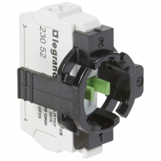 Комплектующий блок для кнопок - Osmoz - для компл. - без подсветки - пружин. клеммы - НО+1-постовой монтажный адаптер | 023102 | Legrand