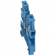 Винтовая клемма Viking 3 - однополюсная - 2 входа/2 выхода - шаг 6 мм - синий | 037109 | Legrand