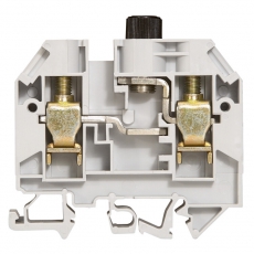 Винтовая клемма Viking 3 - однополюсная - с держателем предохранителя 5х20 с поворотной головкой - шаг 12 мм | 037187 | Legrand