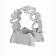 Фиксатор регулируемый для труб IRL от ? 16 до 20 - серый | 031905 | Legrand