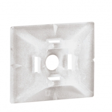 Самоклеющаяся площадка Colring - для хомутов шириной 4,6 мм - бесцветная | 032065 | Legrand