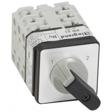 Переключатель на 2 направления - без положения ''0'' - PR 21 - 3П - 6 контактов - крепление на дверце | 027472 | Legrand