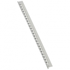 Маркер Memocab - ширина 2,3 мм - чёрная маркировка на белом фоне - цифра 4 | 037784 | Legrand