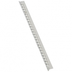 Маркер Memocab - ширина 2,3 мм - чёрная маркировка на белом фоне - заглавная буква I | 037834 | Legrand