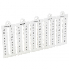 Листы с этикетками для клеммных блоков Viking 3 - горизонтальный формат - шаг 5 мм - цифры от 11 до 20 | 039506 | Legrand