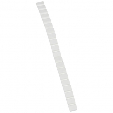 Маркер CAB 3 - для клемм и кабелей 0,5-1,5мм? - на белом фоне - без надписей | 038155 | Legrand