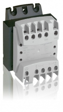 Однофазный трансформатор обеспечения безопасности - первичная обмотка 230/400 В / вторичная обмотка 12/24 В - 63 ВА | 042841 | Legrand