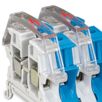 Защитный экран Viking 3 - 1 полюс - для винтовых клемм - с 1 входом/1 выходом - с шагом 5,6 мм | 037565 | Legrand