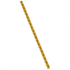 Маркер Duplix - чёрная маркировка на желтом фоне - заглавная буква Y | 038434 | Legrand