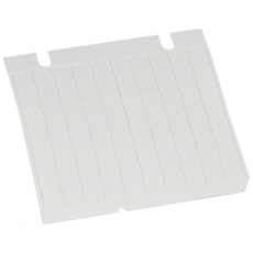 Заготовка этикеток Logicab 2 - жёсткая - пластиковая - самоклеющаяся - для двухмодульного оборудования | 038722 | Legrand