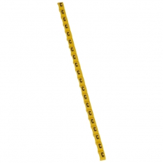 Маркер Duplix - чёрная маркировка на желтом фоне - заглавная буква C | 038412 | Legrand