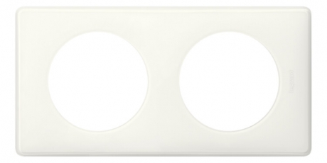 Celiane Белый глянец Рамка 2-я (2+2 мод) | 066632 | Legrand