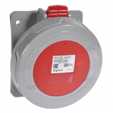 Встраиваемая розетка - P17 Tempra Pro - IP 66/67 - 380/415 В~ - 32 A - 3К+З | 555488 | Legrand