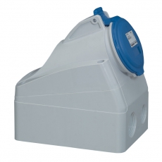 Розетка накладная - P17 Tempra Pro - IP 44 - 200/250 В~ - 32 A - 3К+З | 555255 | Legrand