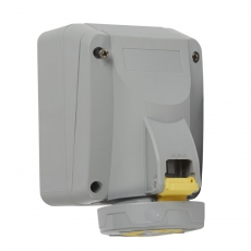 Розетка накладная - 16 А - 2К+З - 130 В - IP 67 | 555351 | Legrand